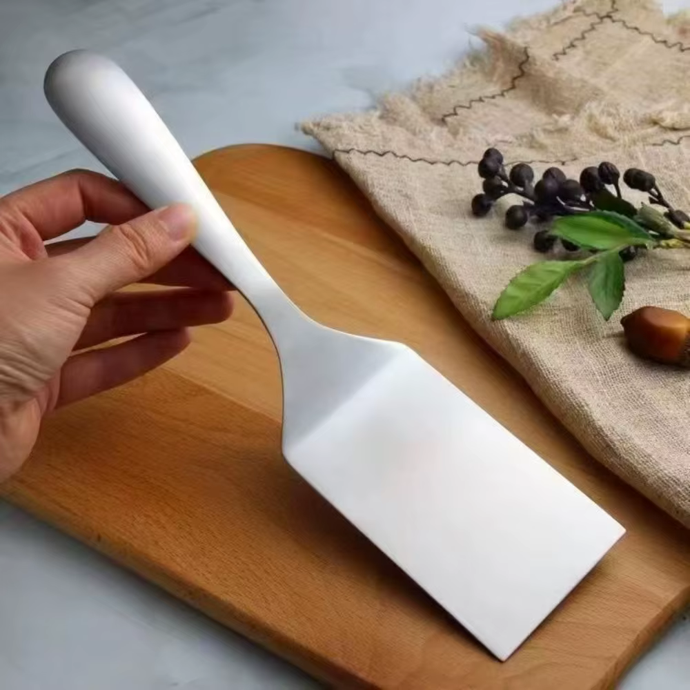 Spatule plate en acier inoxydable