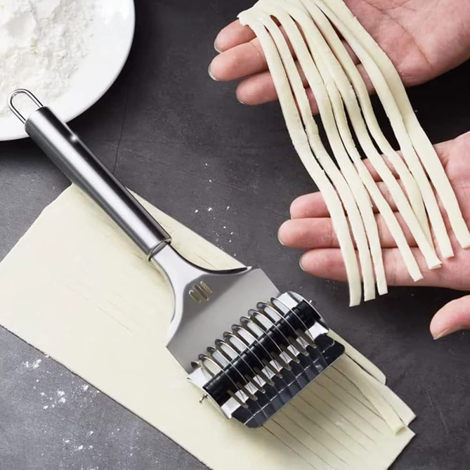 Coupe-nouilles, outil à rouler la pâte pour les nouilles maison