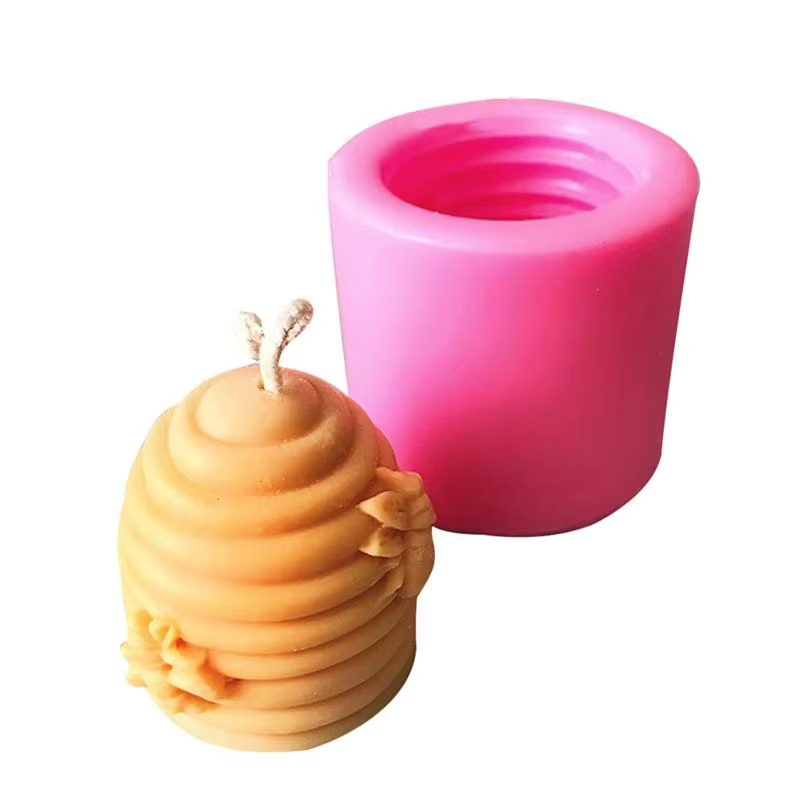 Moule en silicone en forme de accent d'abeille