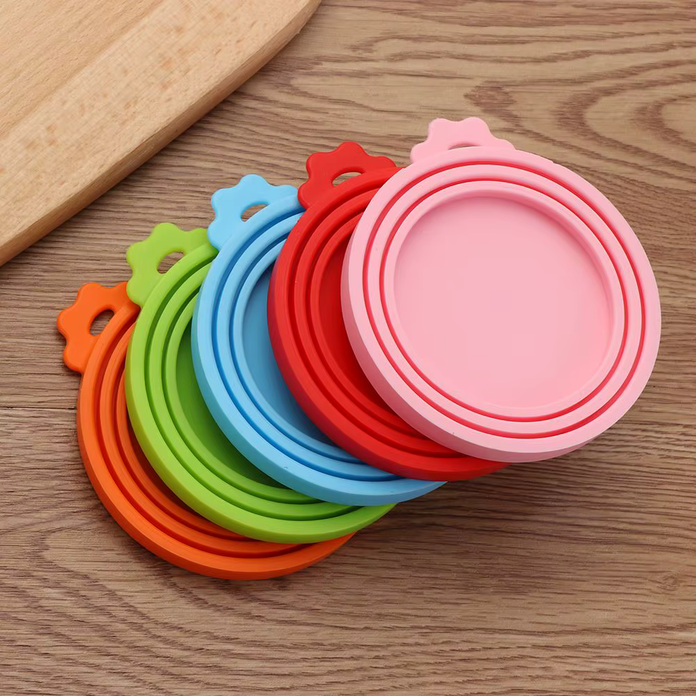 Couvercle en conserve de Silicone 3 en 1