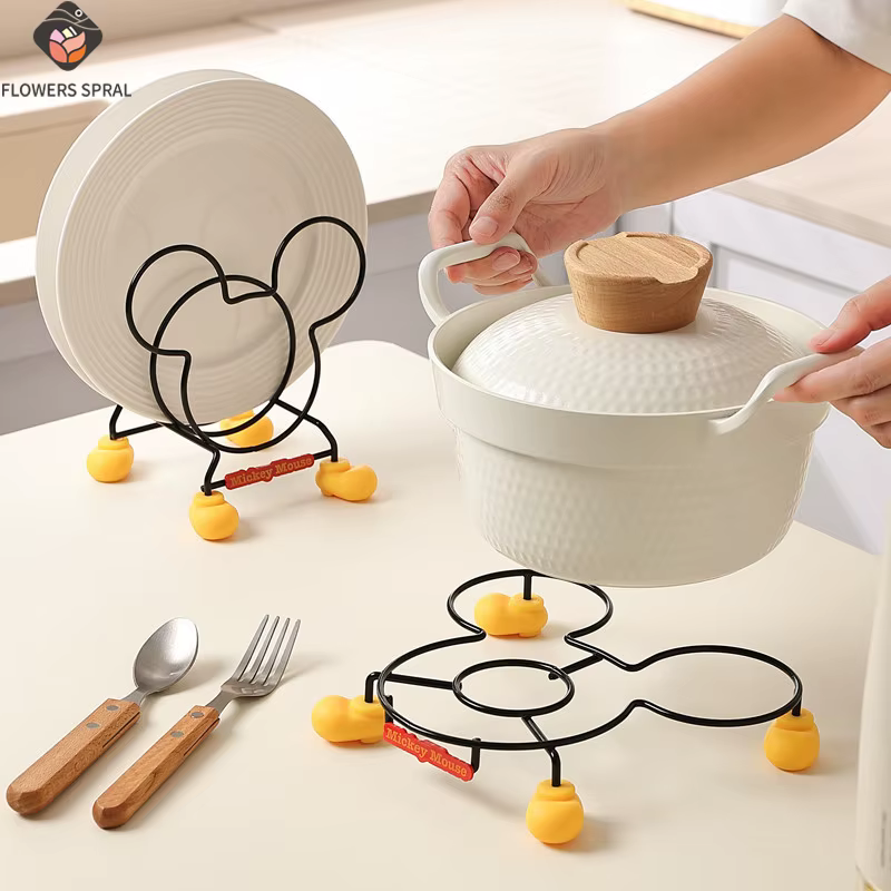 Support isolant pour cuisinière de cuisine
