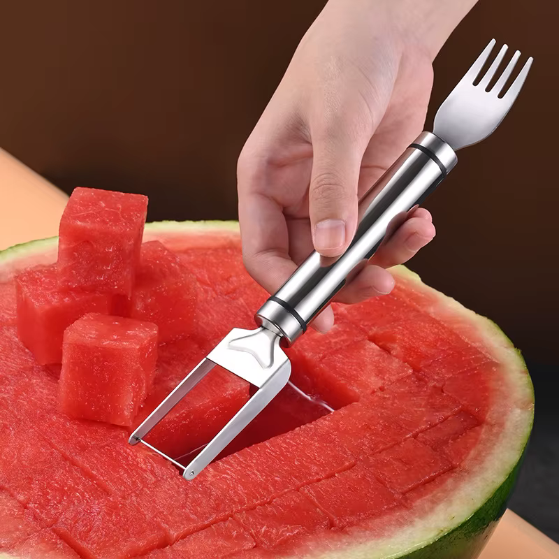 Outil de coupe de pastèque en acier inoxydable
