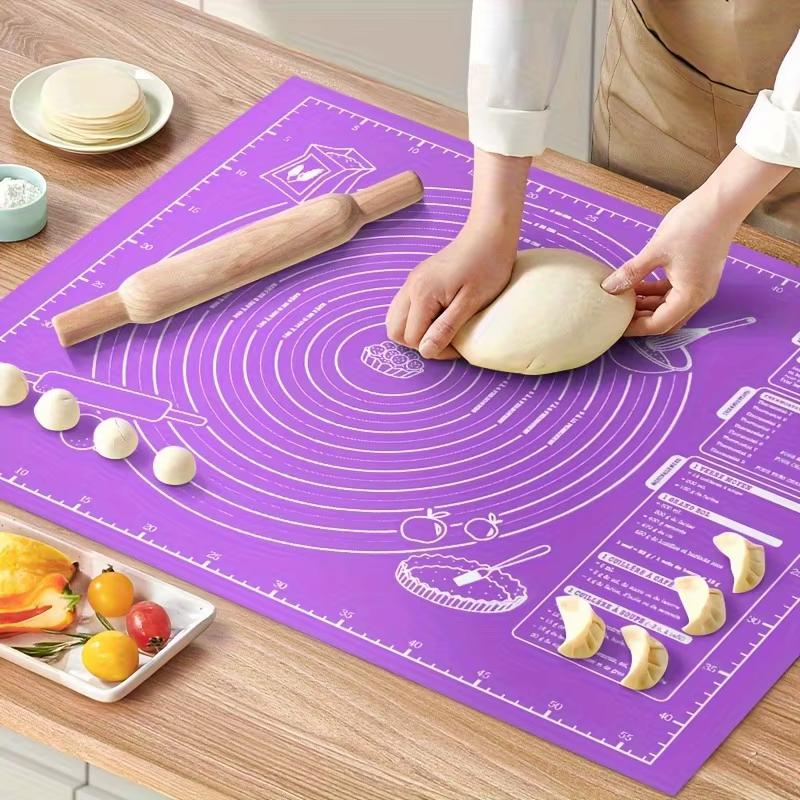 Tapis à pâtisserie multi-usages antiadhésif pour étaler la pâte