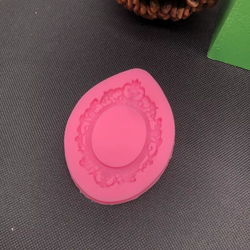 Moule à gâteau Fondant en Silicone en forme de cadre Photo rétro