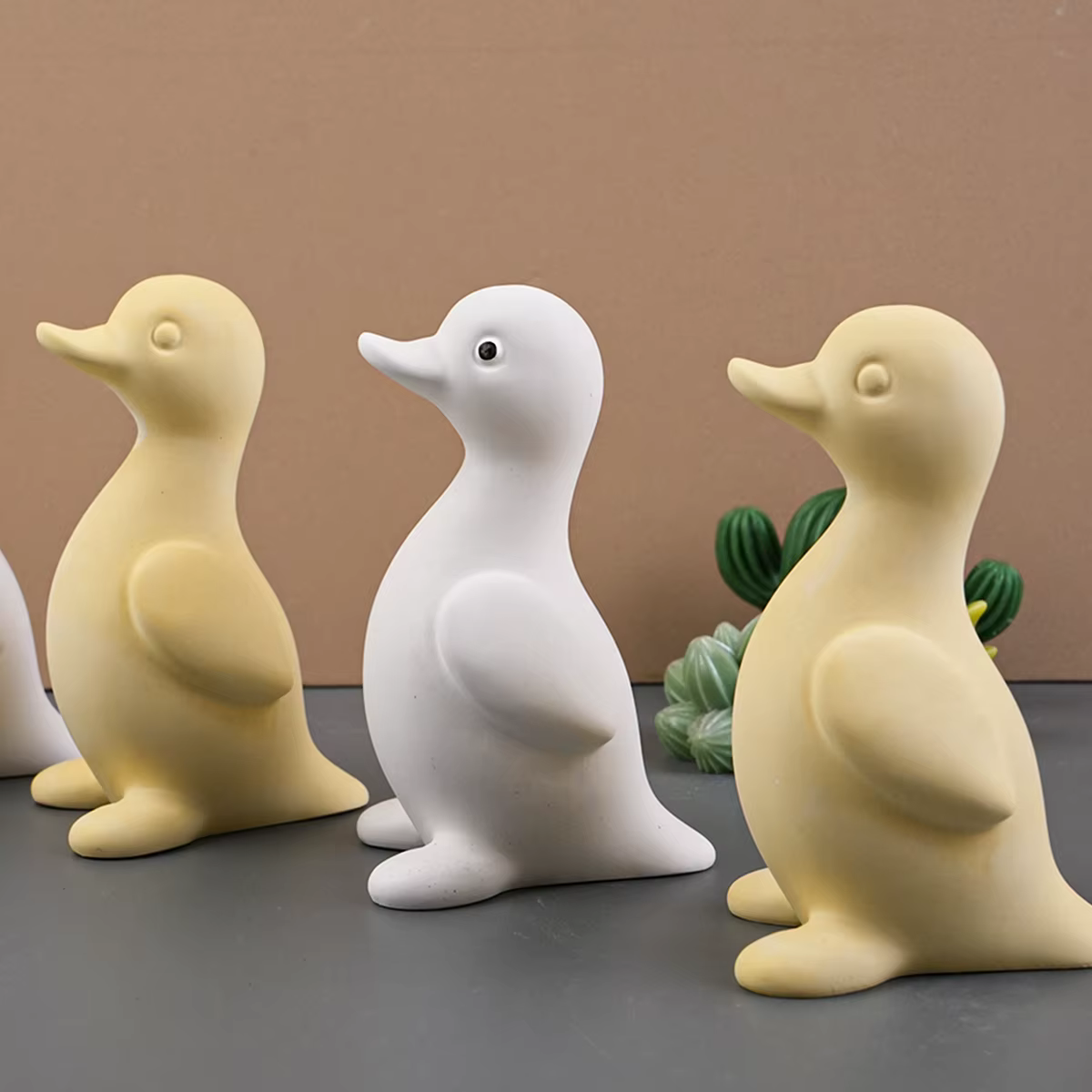 Moule en silicone 3D en forme de canard