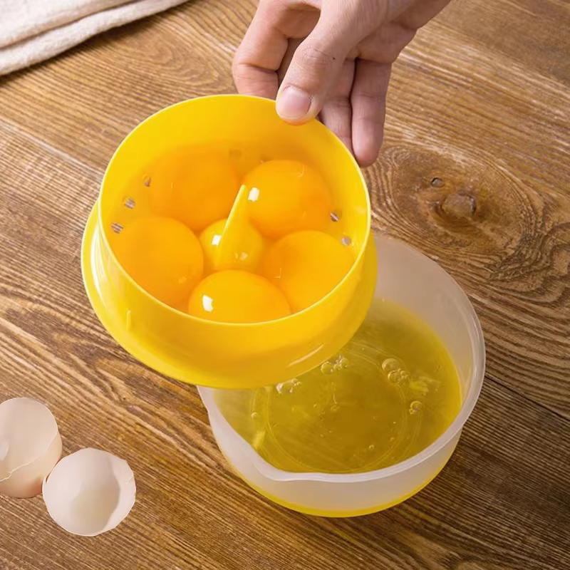 Séparateur de jaune d'œuf blanc d'œuf et Gadgets de cuisine transparents