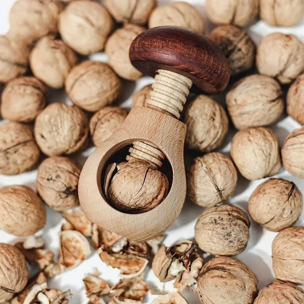 Casse-noisette en bois créatif