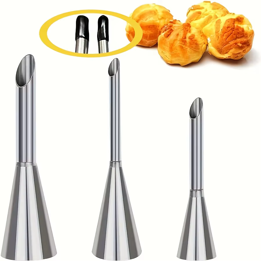 1 pièce/3 pièces de douilles à pâtisserie feuilletée