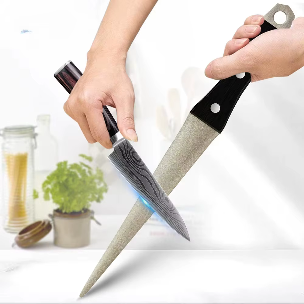 Affûteur de couteaux en pierre à aiguiser diamantée