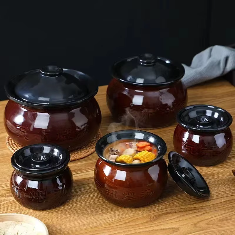 Casserole de Soupe en Argile