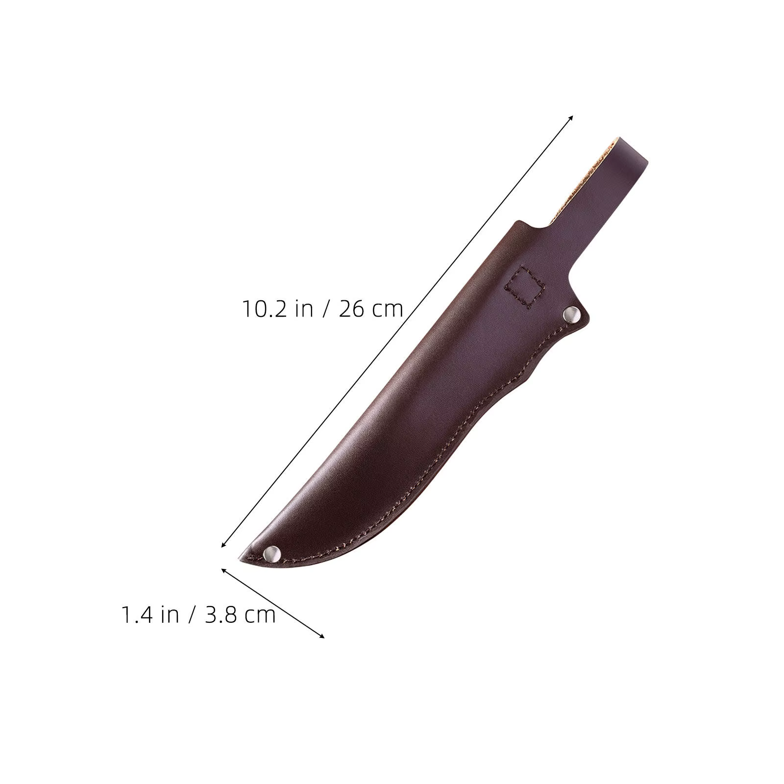 Étui en cuir pour couteau de cuisine