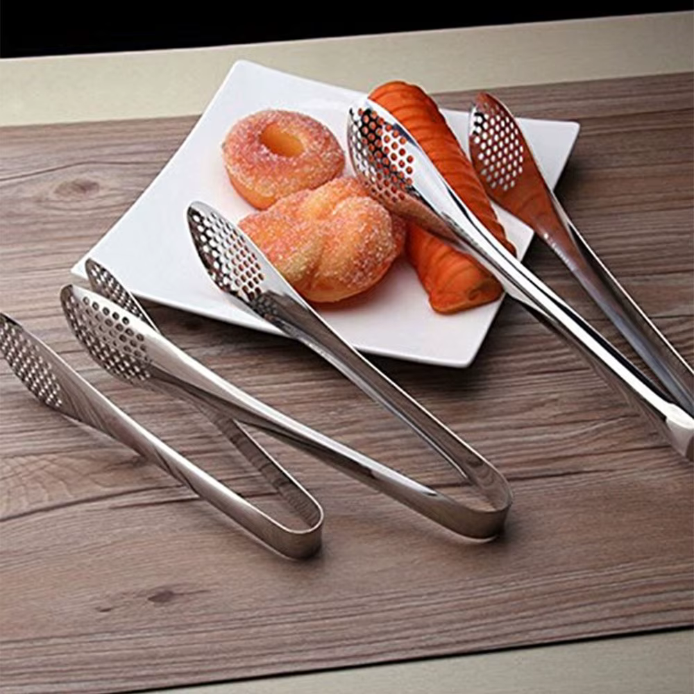 Pince de cuisine en acier inoxydable