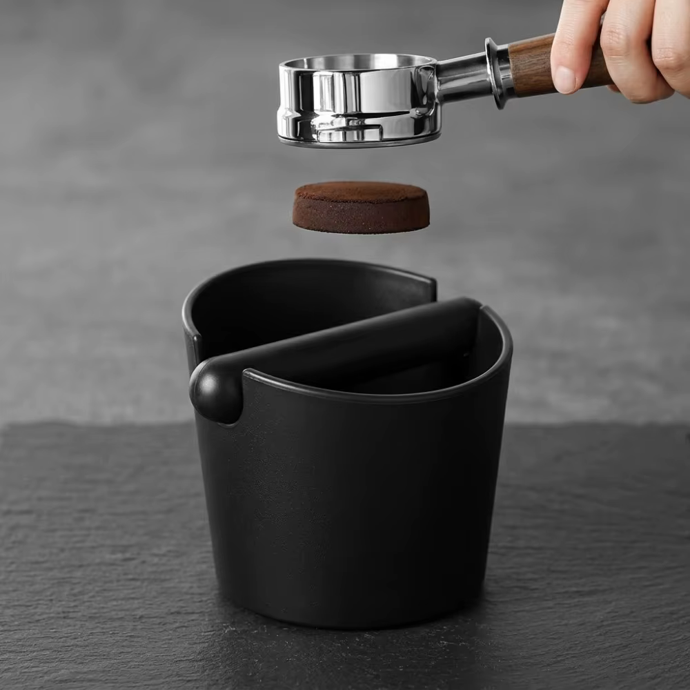 Boîte à café anti-dérapante pour le retrait des résidus d'espresso