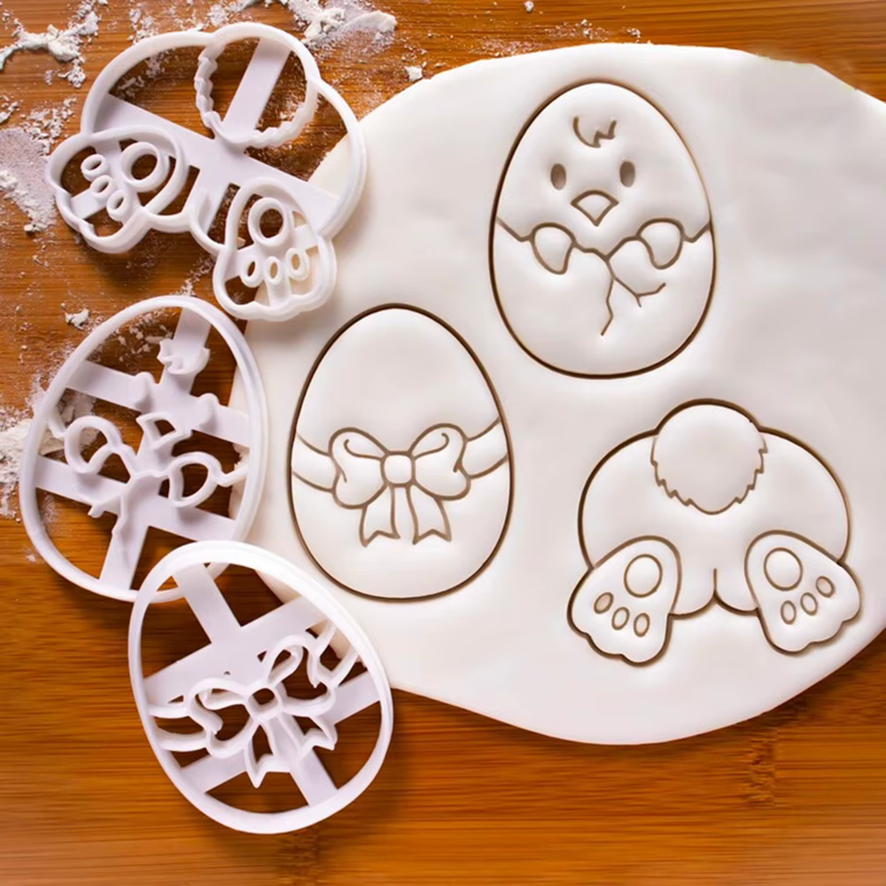 Lot de 1 à 3 emporte-pièces de Pâques