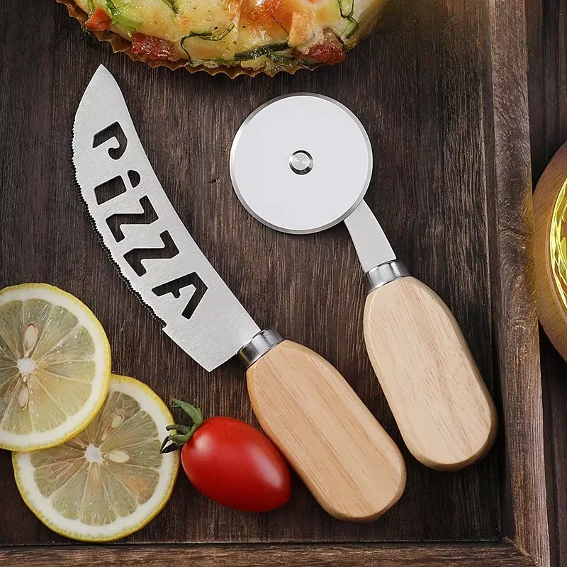 Couteau à pizza en acier inoxydable