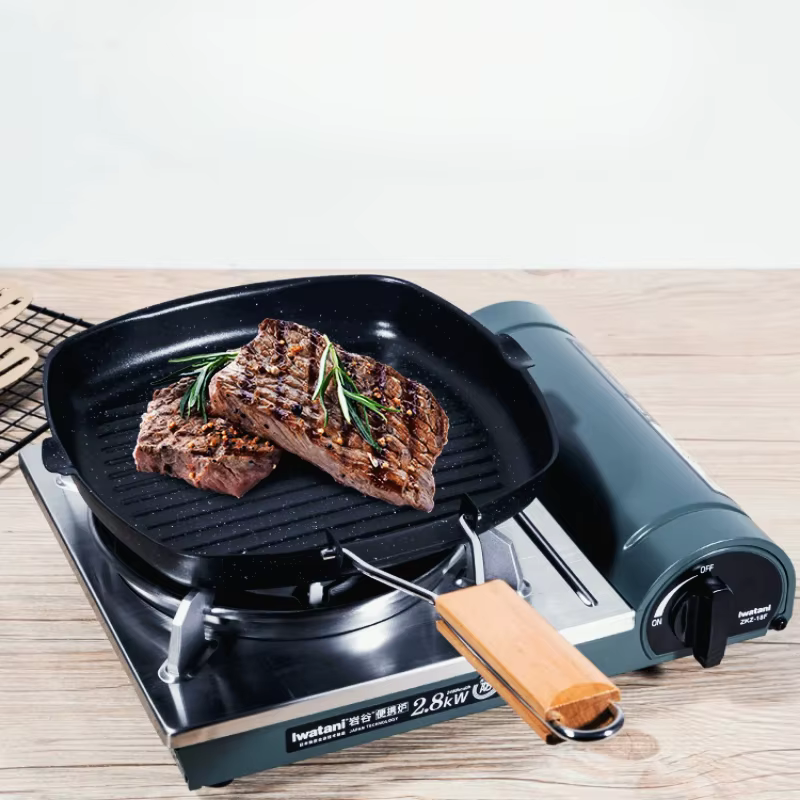Poêle à Steak pliable en fer