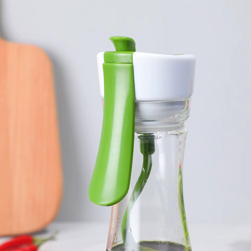 Bouteille portable anti-fuite pour vinaigrette en plastique avec échelle graduée