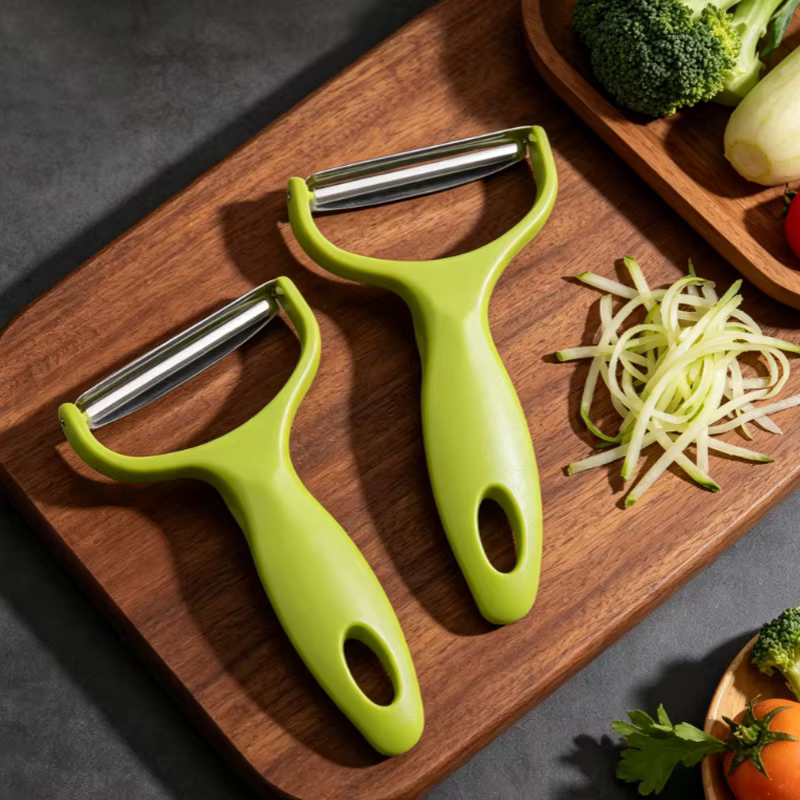 Éplucheur de légumes en acier inoxydable