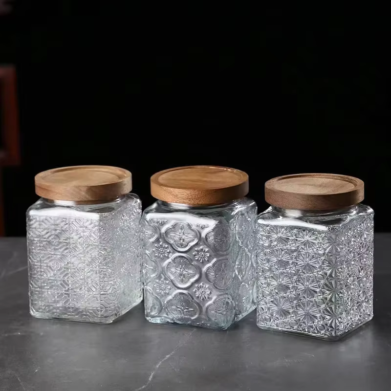 Boîtes en verre hermétiques pour le stockage des aliments