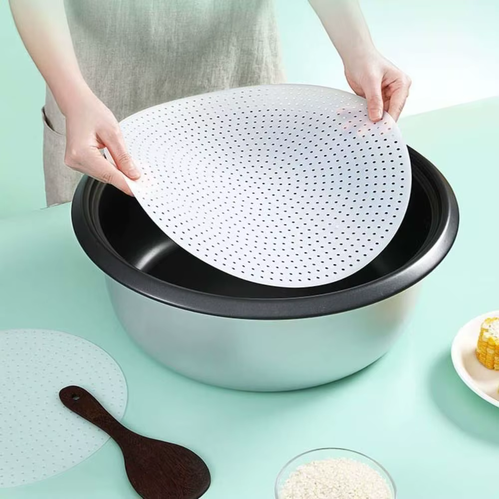 Tapis Anti-brûlure pour cuiseur à riz en Silicone