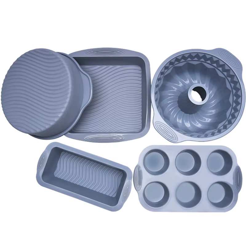 Moule à gâteau rond cannelé en silicone