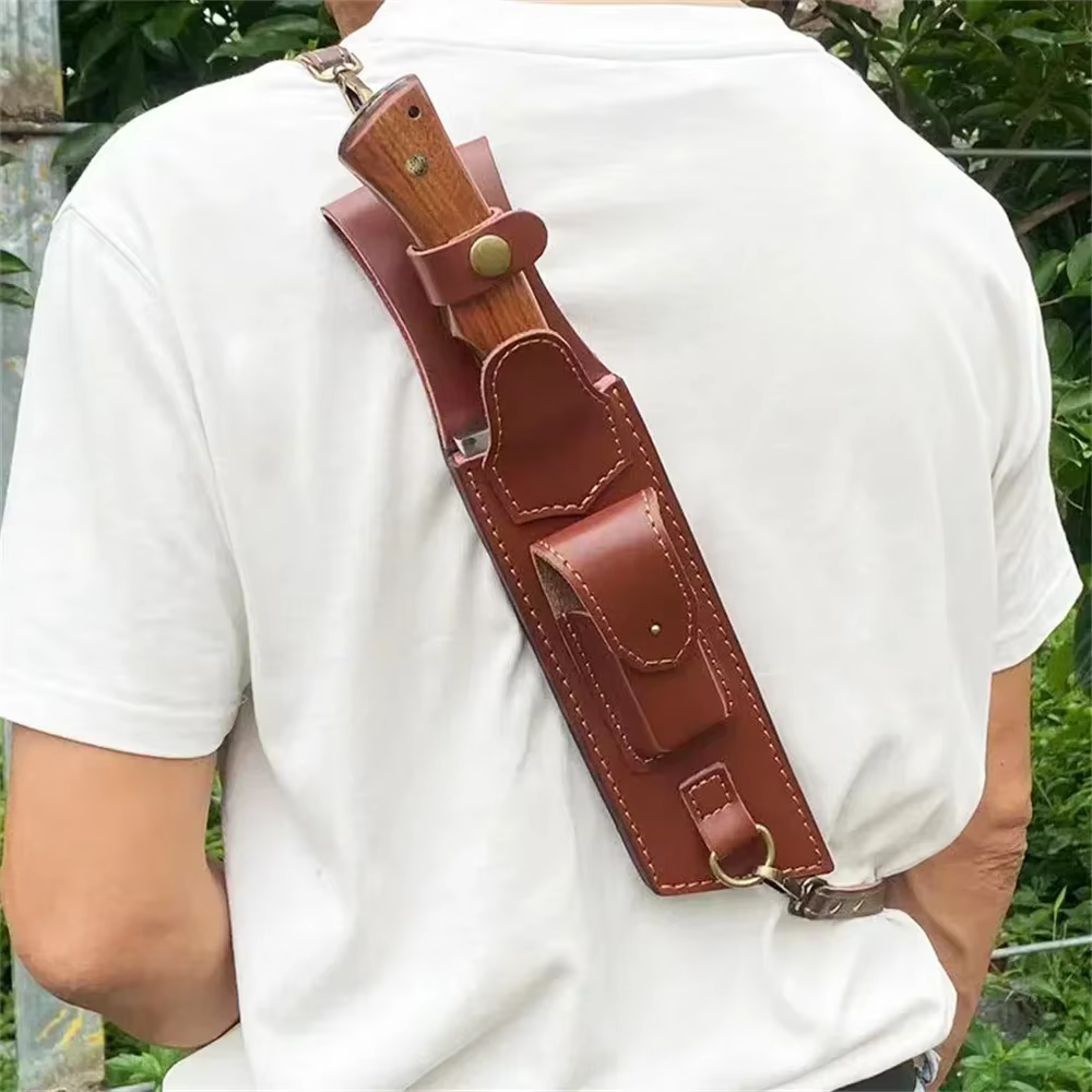 Étui à couteau portable pour couteau à lame fixe